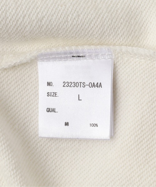 A4A（エーフォーエー）の「【WEB&DEPOT限定】/A4A/エーフォーエー/SPLASH SWEAT CREWNECK/クルーネックスウェット（スウェット・レディース・ホワイト/ブラック・M/L）」の9枚目の写真