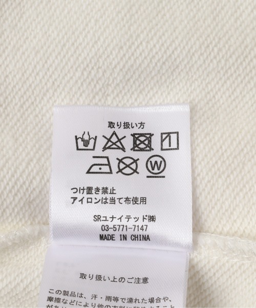 A4A（エーフォーエー）の「【WEB&DEPOT限定】/A4A/エーフォーエー/SPLASH SWEAT CREWNECK/クルーネックスウェット（スウェット・レディース・ホワイト/ブラック・M/L）」の10枚目の写真