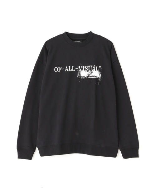 A4A（エーフォーエー）の「【WEB&DEPOT限定】/A4A/エーフォーエー/SPLASH SWEAT CREWNECK/クルーネックスウェット（スウェット・レディース・ホワイト/ブラック・M/L）」の11枚目の写真