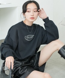 WEGO | WEGO/【23年秋冬新作】裏起毛ドロストショートスウェット(スウェット)