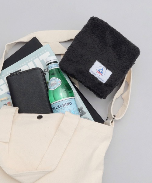 GERRY（ジェリー）の「ボア ロング 2WAY ネックウォーマー（ネックウォーマー/スヌード・メンズ・グレー/ブラック/アイボリー・FREE）」の15枚目の写真