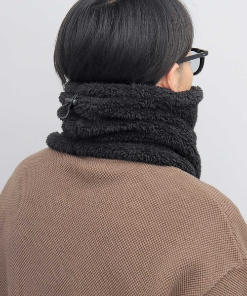 GERRY（ジェリー）の「ボア ロング 2WAY ネックウォーマー（ネックウォーマー/スヌード・メンズ・グレー/ブラック/アイボリー・FREE）」の19枚目の写真