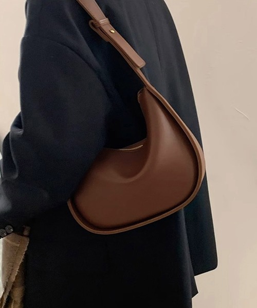 Dita Muaj.（ディータムアージュ）の「2wayハーフムーンショルダーハンドバッグ（ショルダーバッグ・レディース・アイボリー/ブラウン/ブラック・FREE）」の5枚目の写真