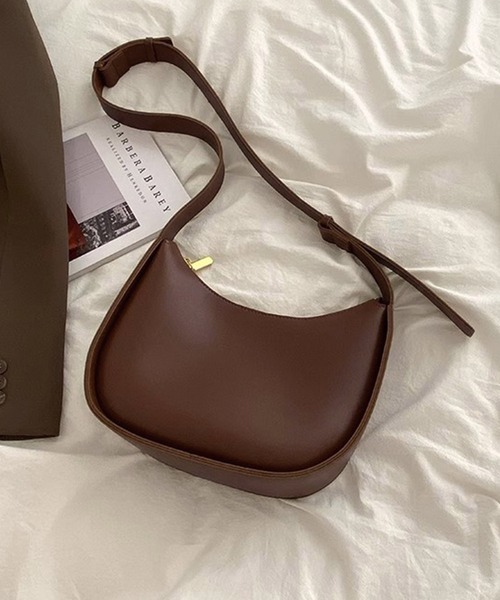 2wayハーフムーンショルダーハンドバッグ（ショルダーバッグ