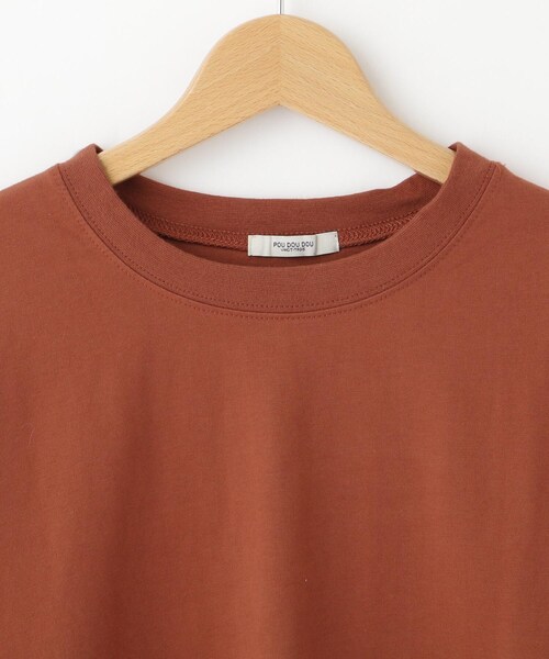 &Bridge(アンドブリッジ)の「POU DOU DOU 無地長袖カットソー(Tシャツ/カットソー・レディース・ブラウン系・02)」の4枚目の写真