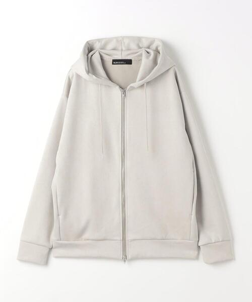 green label relaxing（グリーンレーベルリラクシング）の「スエードライク ジップ パーカー（カーディガン/ボレロ・メンズ・ライトグレー/ダークグレー・XL/S/M/L）」の18枚目の写真