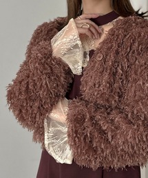 【apres jour clair】フェザーライクカットカーデ【ZOZOTOWN限定アイテム】
