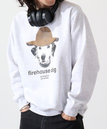 FUNALIVE（ファンアライブ）の「プリント スウェットクルー　裏起毛（スウェット・メンズ）」