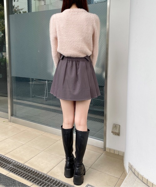 one way（ワンウェイ）の「スタンドカラーラメニット（ニット/セーター・レディース・ブルー/グレー/ピンク/アイボリー・FREE）」の18枚目の写真