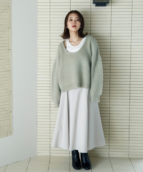 sail(サイル)の「【販売終了】【sail】フレアスカート 小さいサイズ【低身長・小柄女性向けサイズ】(スカート・レディース・ベージュ/ネイビー・58/61)」の10枚目の写真