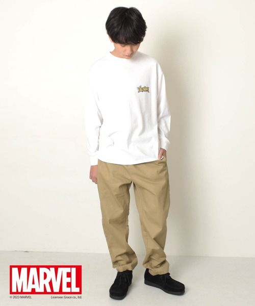 GLAZOS(グラソス)の「【MARVEL】ヴェノム / バックプリントTシャツ(その他トップス・キッズ・グレー/ホワイト/ブラック・170cm/140cm/160cm/150cm)」の5枚目の写真
