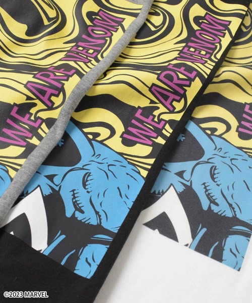 GLAZOS(グラソス)の「【MARVEL】ヴェノム / バックプリントTシャツ(その他トップス・キッズ・グレー/ホワイト/ブラック・170cm/140cm/160cm/150cm)」の13枚目の写真