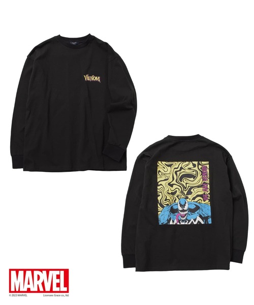 GLAZOS(グラソス)の「【MARVEL】ヴェノム / バックプリントTシャツ(その他トップス・キッズ・グレー/ホワイト/ブラック・170cm/140cm/160cm/150cm)」の15枚目の写真