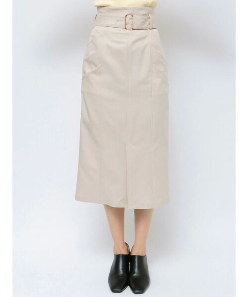 dazzlin（ダズリン）の「タイトギャザータックスカート（スカート・レディース・ネイビー/ベージュ/グレー・SMALL/MEDIUM）」の22枚目の写真