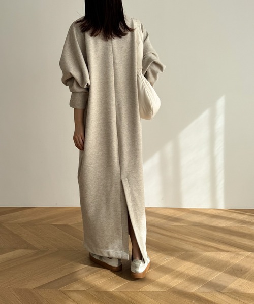 CANAL JEAN（キャナルジーン）の「RED CHOP WORKS　Vネックポケットワンピース（ワンピース・レディース・ブラウン/ナチュラル・38）」の12枚目の写真