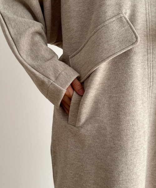 CANAL JEAN（キャナルジーン）の「RED CHOP WORKS　Vネックポケットワンピース（ワンピース・レディース・ブラウン/ナチュラル・38）」の8枚目の写真