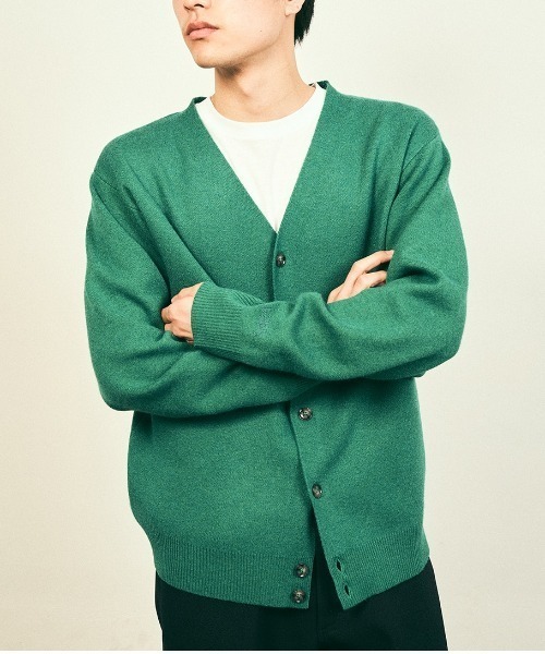 VANS(バンズ)の「VANS ヴァンズ M(BL)V Plain Knit CRD 123K1100107 GREEN(その他トップス・メンズ・グリーン・X-LARGE/MEDIUM/LARGE)」の1枚目の写真