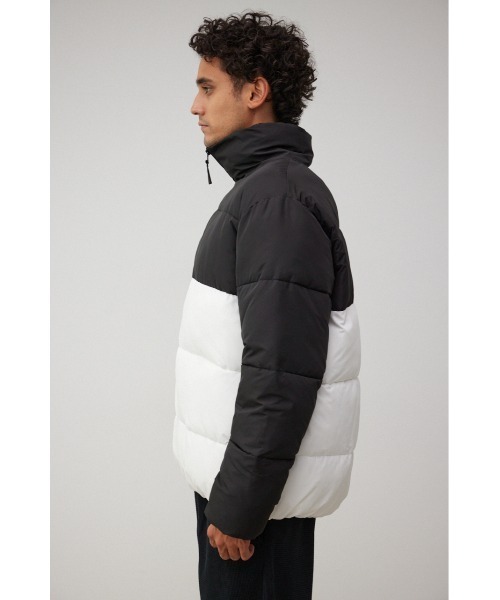 AZUL by moussy(アズールバイマウジー)の「スタンドカラー中綿ブルゾン(ブルゾン・メンズ・ホワイト系その他/ベージュ系その他/ブラック・MEDIUM/LARGE)」の8枚目の写真