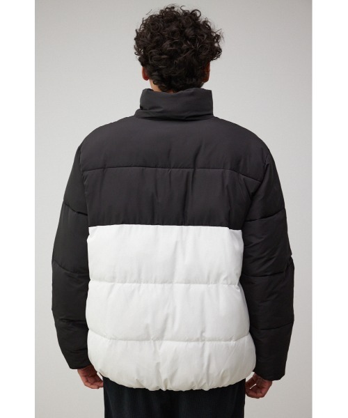 AZUL by moussy(アズールバイマウジー)の「スタンドカラー中綿ブルゾン(ブルゾン・メンズ・ホワイト系その他/ベージュ系その他/ブラック・MEDIUM/LARGE)」の9枚目の写真