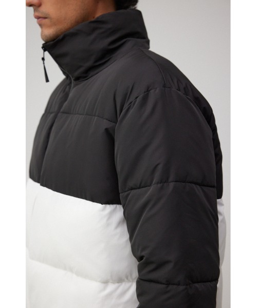 AZUL by moussy(アズールバイマウジー)の「スタンドカラー中綿ブルゾン(ブルゾン・メンズ・ホワイト系その他/ベージュ系その他/ブラック・MEDIUM/LARGE)」の11枚目の写真