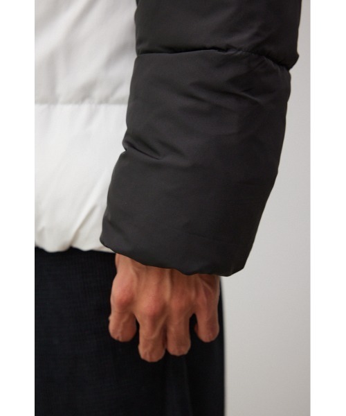 AZUL by moussy(アズールバイマウジー)の「スタンドカラー中綿ブルゾン(ブルゾン・メンズ・ホワイト系その他/ベージュ系その他/ブラック・MEDIUM/LARGE)」の12枚目の写真