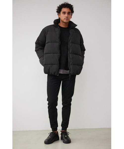 AZUL by moussy(アズールバイマウジー)の「スタンドカラー中綿ブルゾン(ブルゾン・メンズ・ホワイト系その他/ベージュ系その他/ブラック・MEDIUM/LARGE)」の16枚目の写真