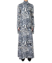 LEOPARD PRINT CUT-OFF DRESS