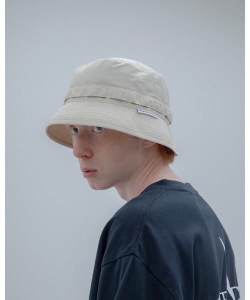 uniform experiment（ユニフォームエクスペリメント）の「SUPPLEX JUNGLE HAT（ハット・メンズ・カーキ/ネイビー/ベージュ/ブラック・FREE）」の12枚目の写真