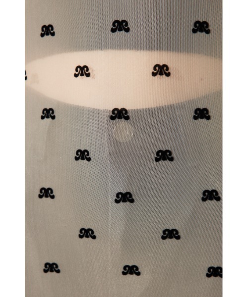 SLY（スライ）の「MICHIXSLY SHEER MOTIF TOPS ミチスライ シアー