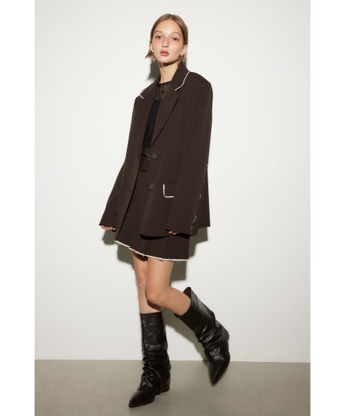 SLY（スライ）の「MICHIXSLY SHEER MOTIF TOPS ミチスライ シアー