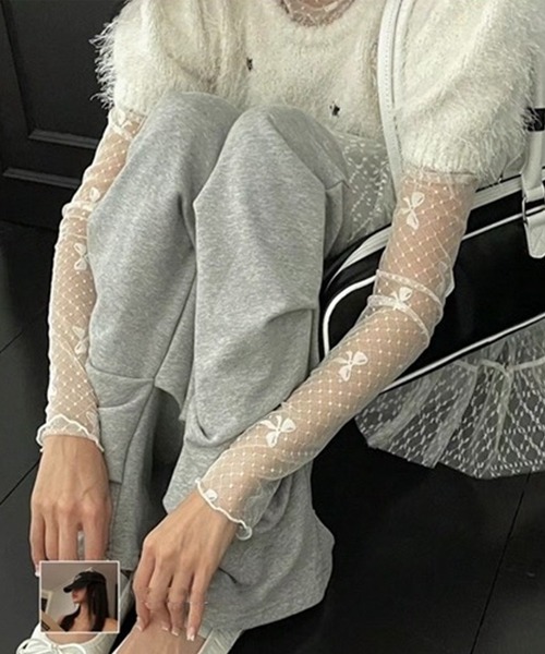 【ルネ】お袖おリボン♡パフスリーブ♡ブラウス ルネ】お袖おリボン♡パフスリーブ♡ブラウス 楽天市場