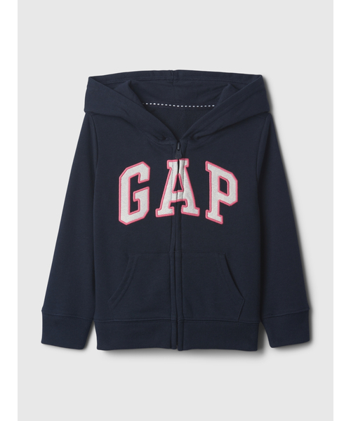 GAP(ギャップ)の「Babygap Gapロゴ ジップアップパーカー(パーカー・キッズ・グレー/ブルー/ホワイト/ネイビー・12-18M/18-24M/3 YRS/2 YRS/4 YRS/5 YRS/6-12M)」の3枚目の写真