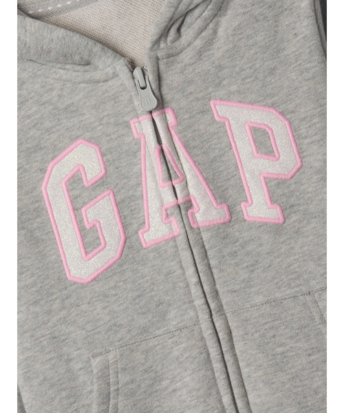 GAP(ギャップ)の「Babygap Gapロゴ ジップアップパーカー(パーカー・キッズ・グレー/ブルー/ホワイト/ネイビー・12-18M/18-24M/3 YRS/2 YRS/4 YRS/5 YRS/6-12M)」の5枚目の写真