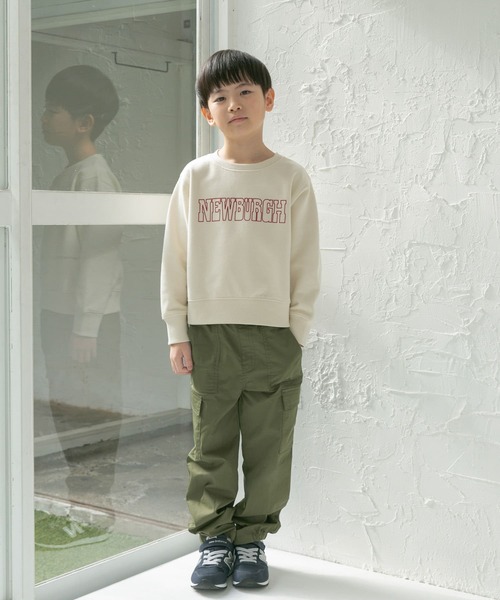 URBAN RESEARCH DOORS（アーバンリサーチドアーズ）の「『親子リンク』フロッキーロゴスウェット(KIDS)（スウェット・キッズ・グレー/アイボリー・105/120/135）」の7枚目の写真