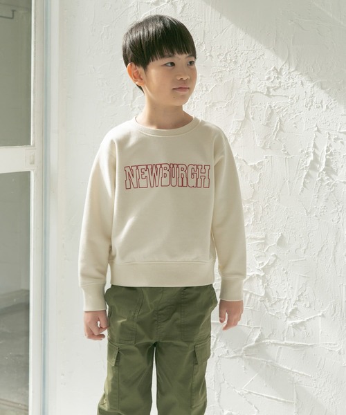 URBAN RESEARCH DOORS（アーバンリサーチドアーズ）の「『親子リンク』フロッキーロゴスウェット(KIDS)（スウェット・キッズ・グレー/アイボリー・105/120/135）」の3枚目の写真