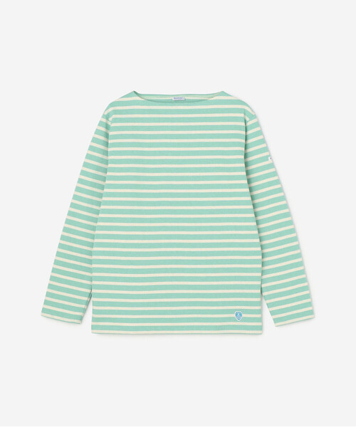ORCIVAL(オーシバル)の「ORCIVAL | コットンロード フレンチバスクシャツ MEN(Tシャツ/カットソー・メンズ・ホワイト系その他5/ブラック系その他2/ブラック系その他/レッド系その他/ホワイト/アイボリー/ブラック/グレー系その他/ブラウン系その他/ピンク系その他/グリーン系その他/グリーン系その他2/ブルー系その他・4/3/5/6)」の10枚目の写真
