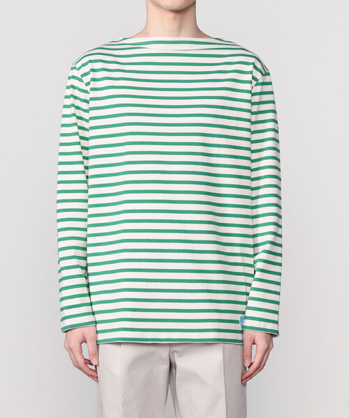 ORCIVAL(オーシバル)の「ORCIVAL | コットンロード フレンチバスクシャツ MEN(Tシャツ/カットソー・メンズ・ホワイト系その他5/ブラック系その他2/ブラック系その他/レッド系その他/ホワイト/アイボリー/ブラック/グレー系その他/ブラウン系その他/ピンク系その他/グリーン系その他/グリーン系その他2/ブルー系その他・4/3/5/6)」の21枚目の写真