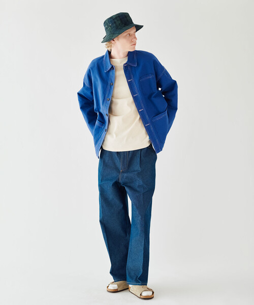 ORCIVAL(オーシバル)の「ORCIVAL | コットンロード フレンチバスクシャツ MEN(Tシャツ/カットソー・メンズ・ホワイト系その他5/ブラック系その他2/ブラック系その他/レッド系その他/ホワイト/アイボリー/ブラック/グレー系その他/ブラウン系その他/ピンク系その他/グリーン系その他/グリーン系その他2/ブルー系その他・4/3/5/6)」の2枚目の写真