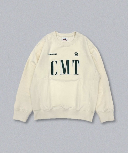 centimeter（センチメーター）の「CMT sweat（スウェット・メンズ・キナリ/ヘザーグレー/ブラック/サックスブルー・MEDIUM/LARGE/X-LARGE）」の2枚目の写真