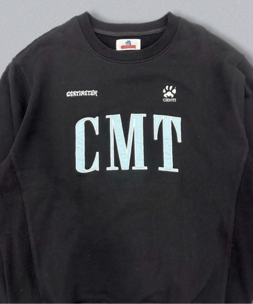 centimeter（センチメーター）の「CMT sweat（スウェット・メンズ・キナリ/ヘザーグレー/ブラック/サックスブルー・MEDIUM/LARGE/X-LARGE）」の5枚目の写真
