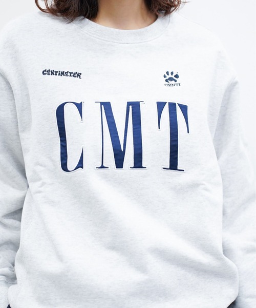 centimeter（センチメーター）の「CMT sweat（スウェット・メンズ・キナリ/ヘザーグレー/ブラック/サックスブルー・MEDIUM/LARGE/X-LARGE）」の6枚目の写真