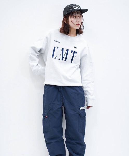 centimeter（センチメーター）の「CMT sweat（スウェット・メンズ・キナリ/ヘザーグレー/ブラック/サックスブルー・MEDIUM/LARGE/X-LARGE）」の7枚目の写真