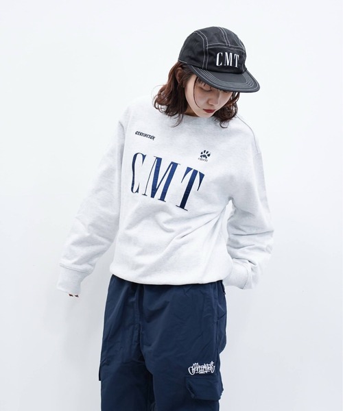 centimeter（センチメーター）の「CMT sweat（スウェット・メンズ・キナリ/ヘザーグレー/ブラック/サックスブルー・MEDIUM/LARGE/X-LARGE）」の9枚目の写真