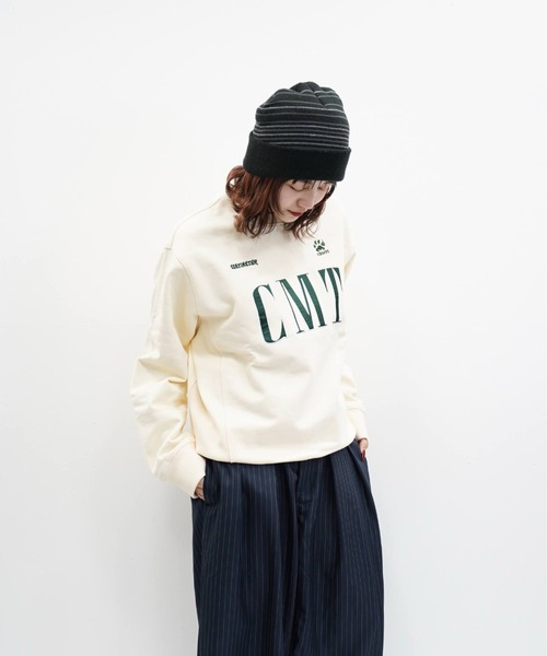 centimeter（センチメーター）の「CMT sweat（スウェット・メンズ・キナリ/ヘザーグレー/ブラック/サックスブルー・MEDIUM/LARGE/X-LARGE）」の11枚目の写真