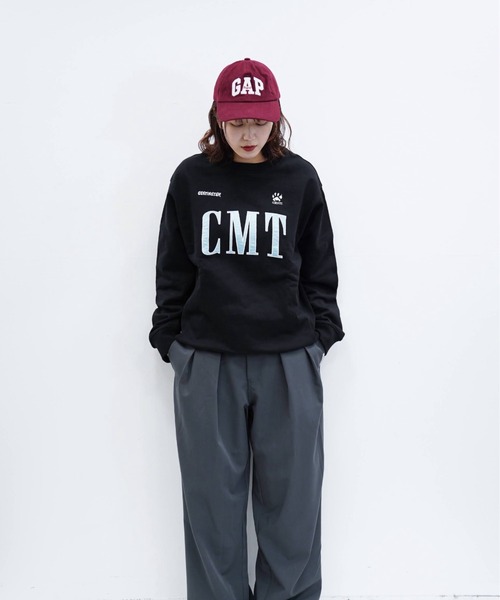 centimeter（センチメーター）の「CMT sweat（スウェット・メンズ・キナリ/ヘザーグレー/ブラック/サックスブルー・MEDIUM/LARGE/X-LARGE）」の13枚目の写真
