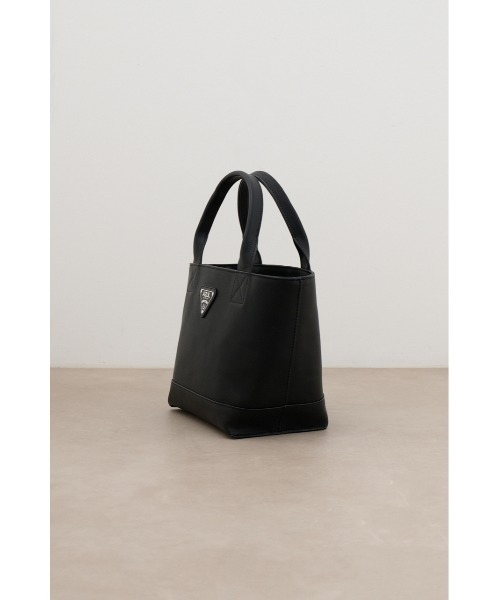 AZUL by moussy(アズールバイマウジー)の「ロゴプレートミニトートバッグ(トートバッグ・メンズ・ブラック・FREE)」の5枚目の写真