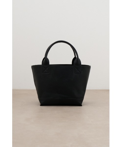 AZUL by moussy(アズールバイマウジー)の「ロゴプレートミニトートバッグ(トートバッグ・メンズ・ブラック・FREE)」の6枚目の写真