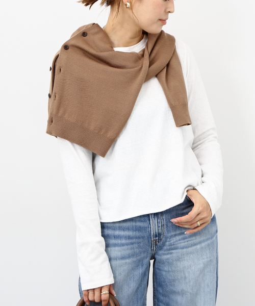 Deuxieme Classe（ドゥーズィエムクラス）の「追加 Layering Tシャツ short（Tシャツ/カットソー・レディース・ホワイト・FREE）」の4枚目の写真