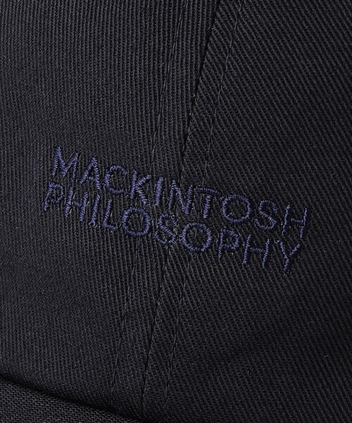 【セール】キャンバスロゴキャップ（キャップ）｜MACKINTOSH PHILOSOPHY（マッキントッシュ フィロソフィー）