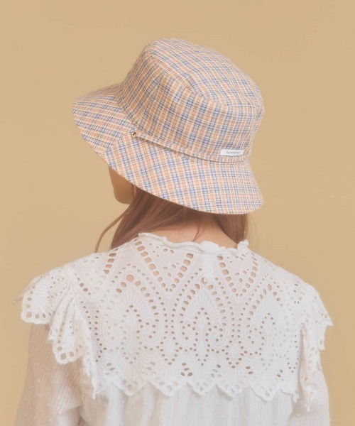 kaorinomori（カオリノモリ）の「kaorinomori ポポハット / カオリノモリ（ハット・レディース・グリーン/オレンジ・M/57.5cm）」の21枚目の写真